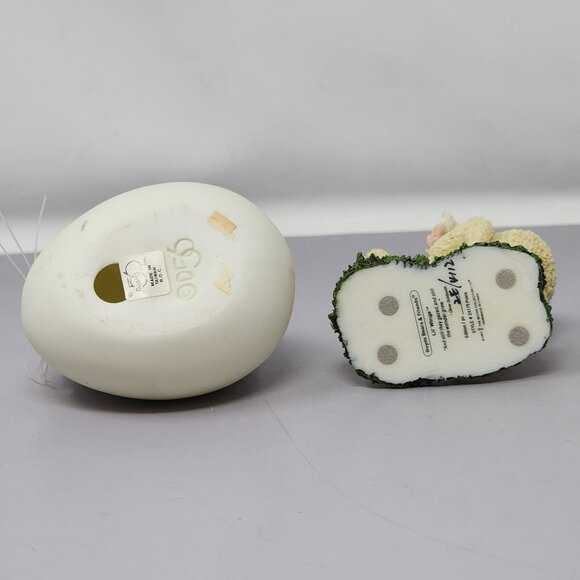 Charming Dept 56 Rabbit Figurine Set‎ By Enesco Boyds Bears  Lil Wings - Picture 6 of 13